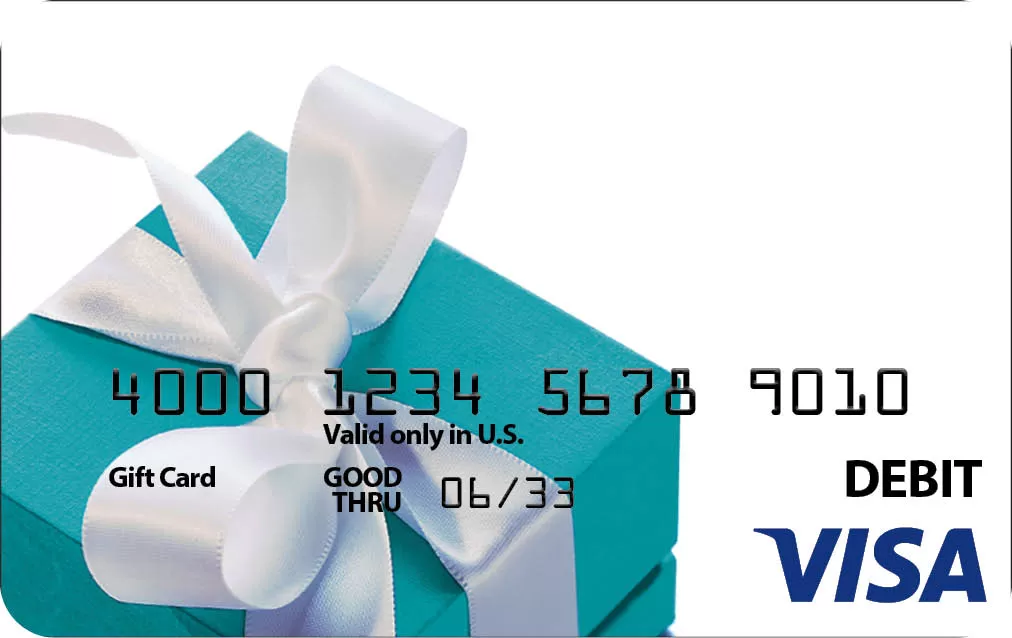 VISA Prepaid Debit Card